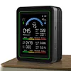 10-in-1 Air Quality Monitor with Display Air Quality Tester for Home Cars Plants