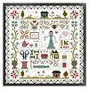 Sewing-14CT Counted Cross Stitch Kit(28*28cm)