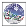 Stamped Cross Stitch-Winter Scenery(35*35cm)