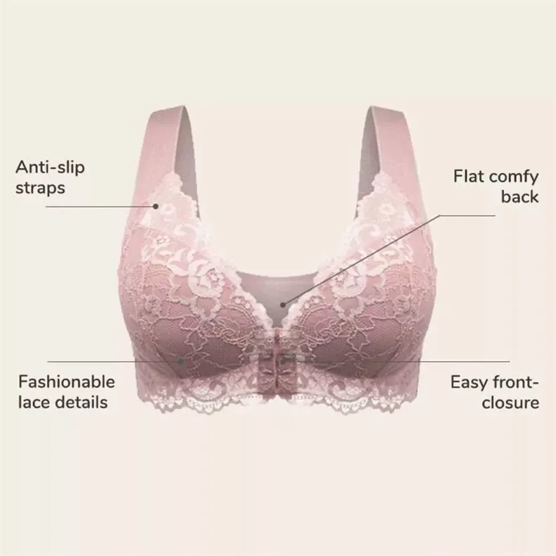 Sora Bras &ndash; Front Closure 5d Shaping Push Up Bra &ndash; Seamless, Beauty Back, Comfy