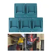5pcs Tool Holder for Bosch/Makita 18V Lithium Battery Machine Rack (Black)