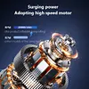 Tire Inflator 120 PSI Portable Air Compressor with LED Light Cordless Bike Pump
