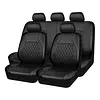 9Pcs PU Leather Car Seat Covers Universal Car Seat Protectors for Most Cars SUVs