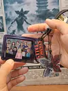 Stranger Things Glitter Shaker Keychains Bag Charm Cute Gift Idea