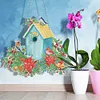 DIY Diamond Painting Garland Bird House Rhinestone Hanging Wreath Set 