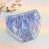 Plus-size mid-waist, hip-hugging, sheer mesh briefs