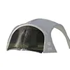 Silver Coated Outdoor Canopy UV Resistant Tent Dome for Beach Camping(Gauze Net)