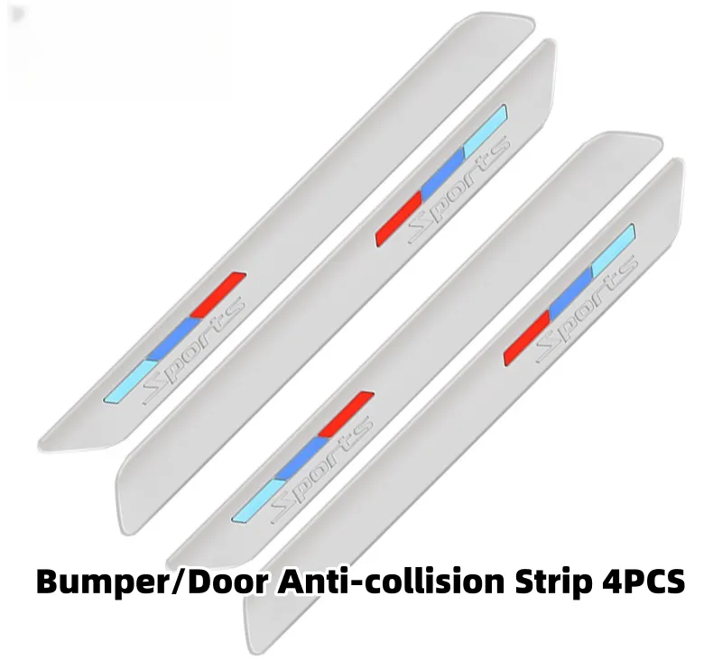 Car blind corner anti-collision strip