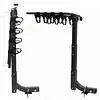 [US Local Warehouse] 4 Bike Rack Bicycle Carrier Racks Hitch Mount Double Foldable Rack for Cars Trucks SUVs and Minivans with a 2 Inch Hitch Receiver