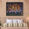 (Big Size)Winnie The Pooh - 11CT Stamped Cross Stitch - 60*50cm - Disney