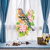 (Single Sided) Diy Floral Animal Special Shaped Diamond Painting Pendant