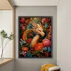 >SALE<Full Embroidery Eco-cotton Thread 11CT Print Flower Dragon Cross Stitch 50x60cm