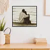 Seaside Couple - 14CT Counted Cross Stitch 22*19cm/8.66*7.48in(Brand)
