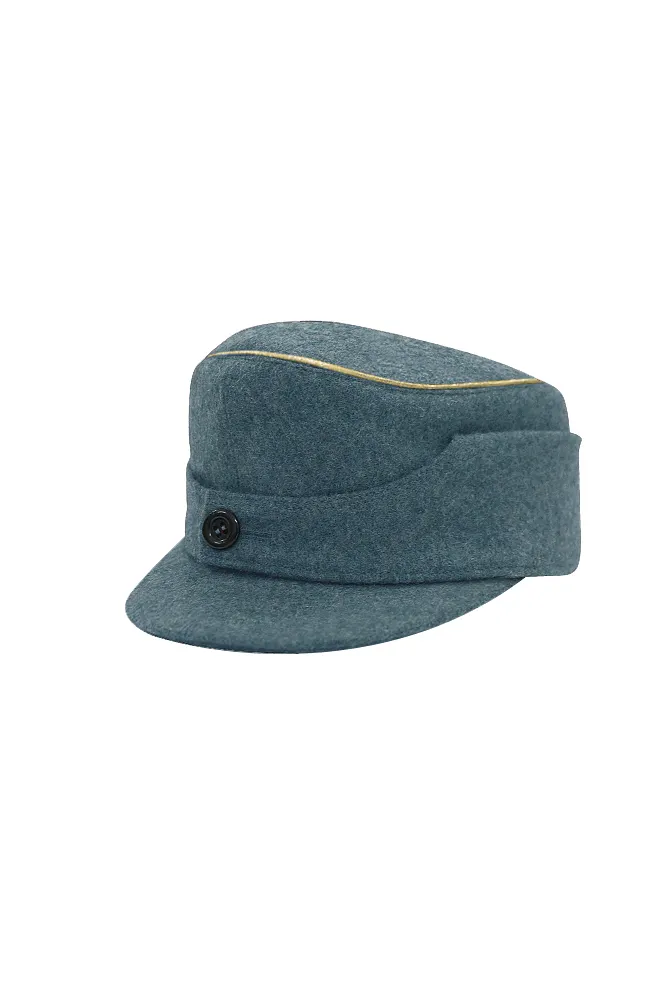   Police Gebirgsjager Single Button Bergm&uuml;tze Wool Field Cap German-Uniform