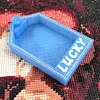 Lucky Crystal Diamond Painting Rose Tray DIY Diamond Art Accessories
