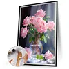 Pink Rose-Paint by Numbers Acrylic Painting 30*40CM