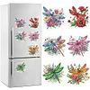 6pcs/set DIY Diamond Painting Fridge Magnetic Sticker Kits (Dragonfly)