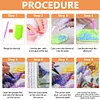 Diamond Painting -DIY Round Partial AB Drill Sunflower Horse(45x65cm)