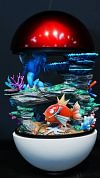 First Generation Starter Pokemon Charmander & Squirtle with LED - Pokemon Resin Statue - BallBall Studio