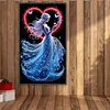 Diamond Painting-DIY Crystal Rhinestone Blue Gown Fairy(40x70cm)