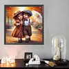 Enfance ch&eacute;rie gar&ccedil;on et fille-perceuse ronde peinture diamant-40*40cm