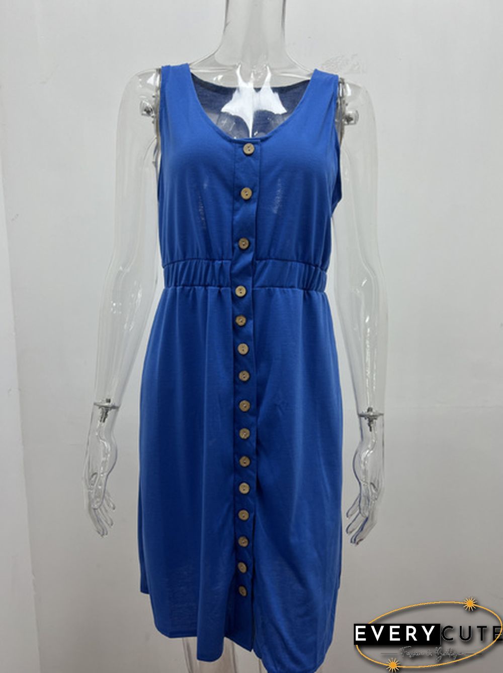 Dress Spring Summer New Solid Sexy Off-the-shoulder High Waist Sleeveless Tank Casual Midi Women Plus Size Streetwear Sundress