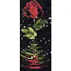 【Limited Stock Sale】Rose-9CT Stamped Cross Stitch Bead Embroidery 31*77cm