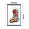 Gabriel Of The Christmas Stocking - 16CT Stamped Cross Stitch 37*52cm/14.57*20.47in(Brand)