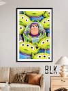 Buzz Lightyear & Little Green Men Decorative Painting - Toy Story - BLK Studio
