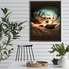 Reading Puppiy-Full Square Diamond Painting(50x65cm)