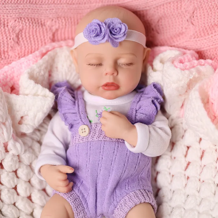 Babeside Lucy 12 "/ 16" Realistisches Silikon l&auml;chelndes Baby Kleines S&auml;ugling M&auml;dchen Bestes Geschenk f&uuml;r Kinder