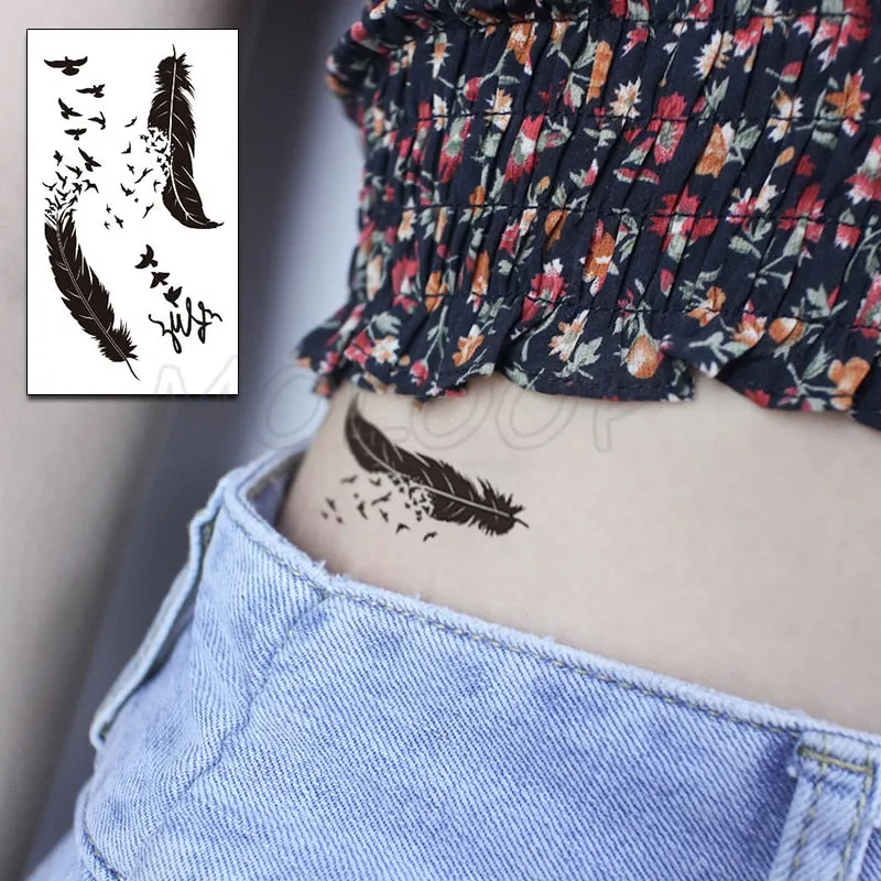 Water Transfer Tattoo Sexy Running Horse Anime Tattoo Body Art Waterproof Temporary Fake Flash Tattoo for Man Woman 10.5*6cm