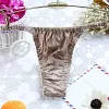 Men's Silk Simple Solid Color Sexy Thong