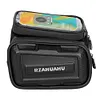 3L Bicycle Front Frame Bag Support Touch Screen Bike Top Tube Bag for 7in Phones