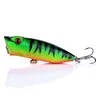 5Pcs Popper Fishing Lures 6.5cm 11g Wobblers Artificial Bait for Bass Perch Pike