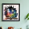 Magic Book - 11CT Stamped Cross Stitch - 50*50cm