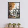 Paris Street-Paint by Numbers Acrylic Painting 30*40CM