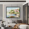 (US Local)Lake Como-11CT Stamped Cross Stitch Kit(66x55cm)