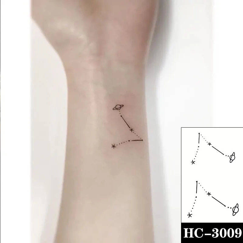 Holding Hands In Love Stickers Hand Heart Tattoo Body Art Makeup Waterproof Temporary Women and Men Fake Tatoo