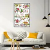 (Big Size)[Brand]Christmas Village - 14CT Counted Cross Stitch - 44*62cm - Xmas