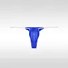 Men's Sexy Ultra-Thin Ice Silk Low-Rise Thin Strap U-Shaped Pouch Thong