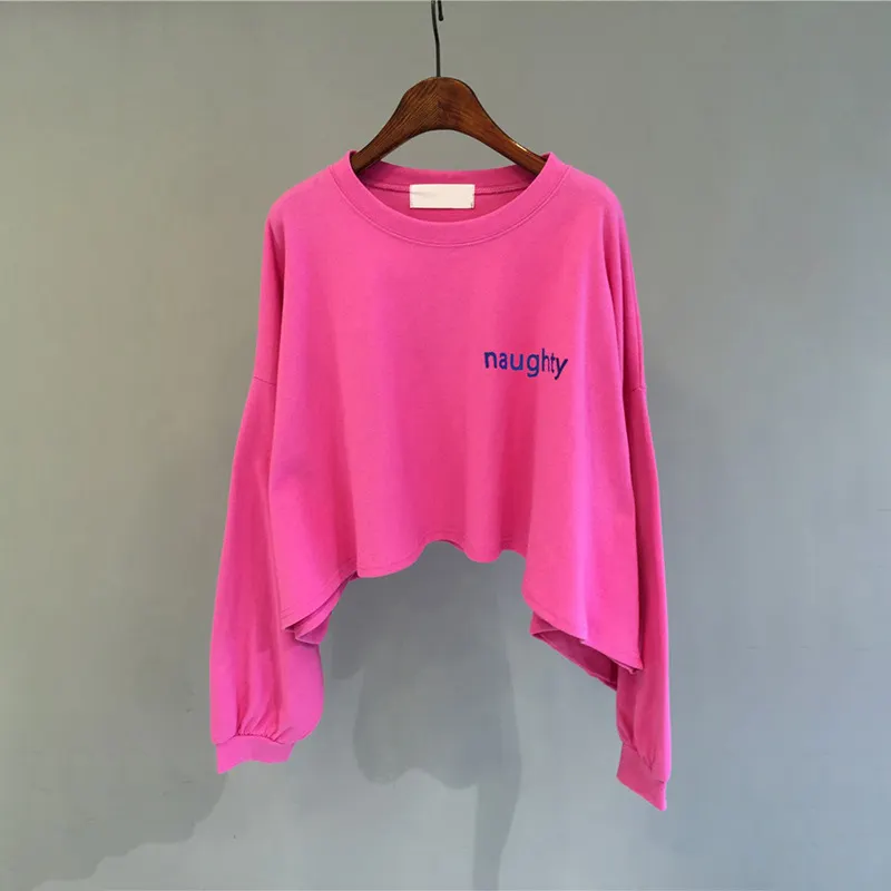 Brownm Brownm Cotton Thin Short Round Collar Hoodie Women 2023 Autumn New Net Red T-Shirt Women's Super Fire Autumn Women