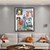 (Big Size)Hayao Miyazaki Animation Howl'S Moving Castle - 11CT Stamped Cross Stitch - 50*60cm