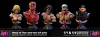 1/1 & 1/4 Scale Three Titans Bust Statue - Attack on Titan Resin Statue - Joy Station Collection
