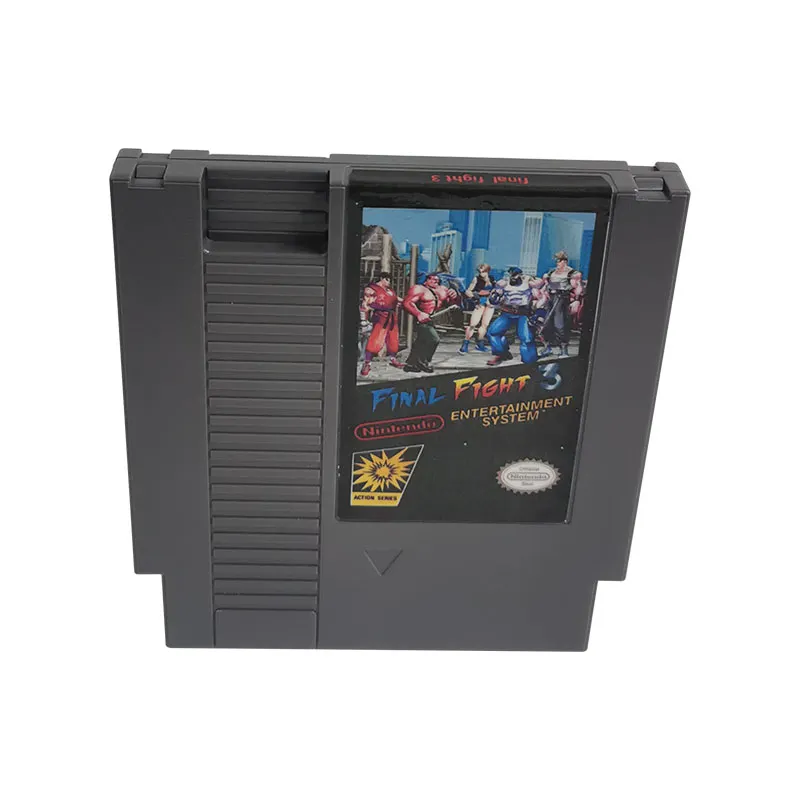 Final Fight 3 For Nintendo NES - 8 Bit Game Cartridge