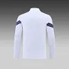2022/2023 Olympique de Marseille Half-Pull Training Suit White Football Jersey