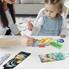 4Pcs Marine Life 5D Diamond Painting Serving Tray Art Craft for Home Decor