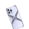Special-Shaped Aluminum Alloy Hollow Frameless Heat Dissipation Case Suitable For Apple Mobile Phones