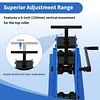[US Local Warehouse] Tube Roller Bender for Square/Round Pipes Manual Tube Pipe Roller Bender Metal Bending Machine for Mild Steel Cooper & Aluminum
