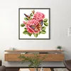 Butterfly - Partial Embroidery 9CT Stamped Cross Stitch Bead Embroidery - 27*27CM